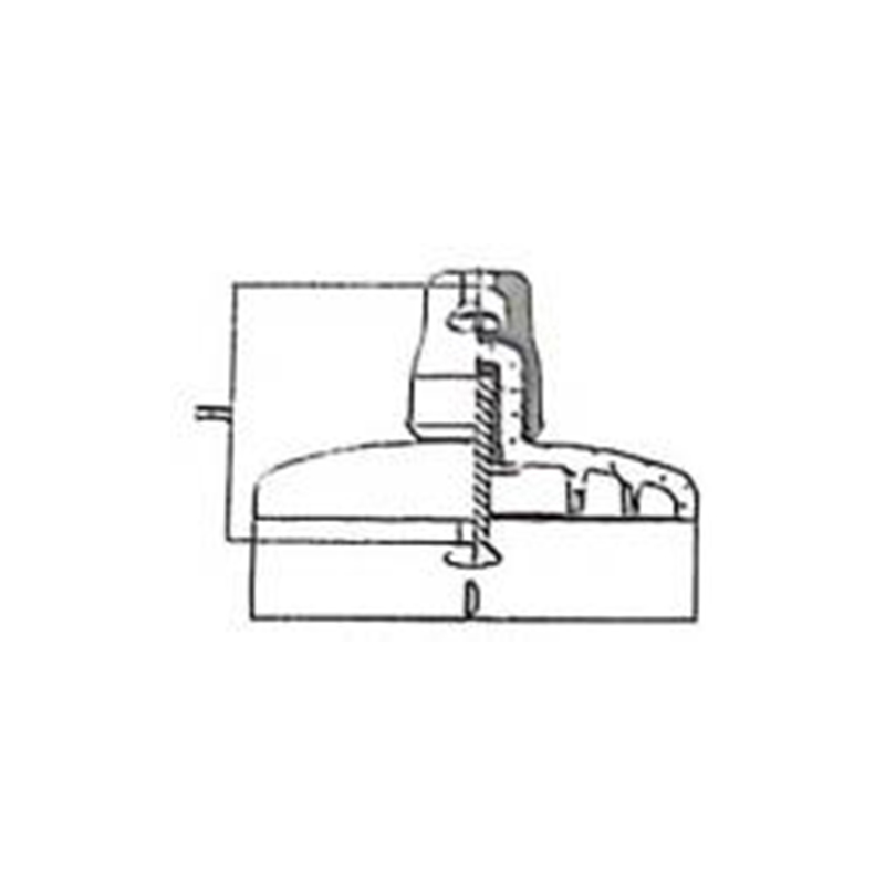 القياسية القرص من نوع تعليق عوازل الزجاج
